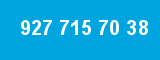 927 715 70 38